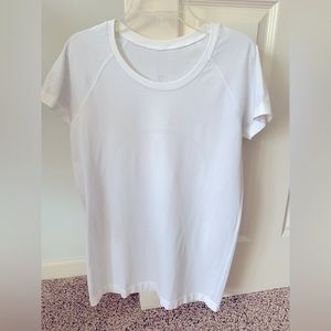 Lululemon Short Sleeve White Top